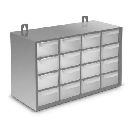 Organizador Apilable 16 Cajones Transparente Gris – Multiuso Organizador Apilable 16 Cajones Transparente Gris – Multiuso