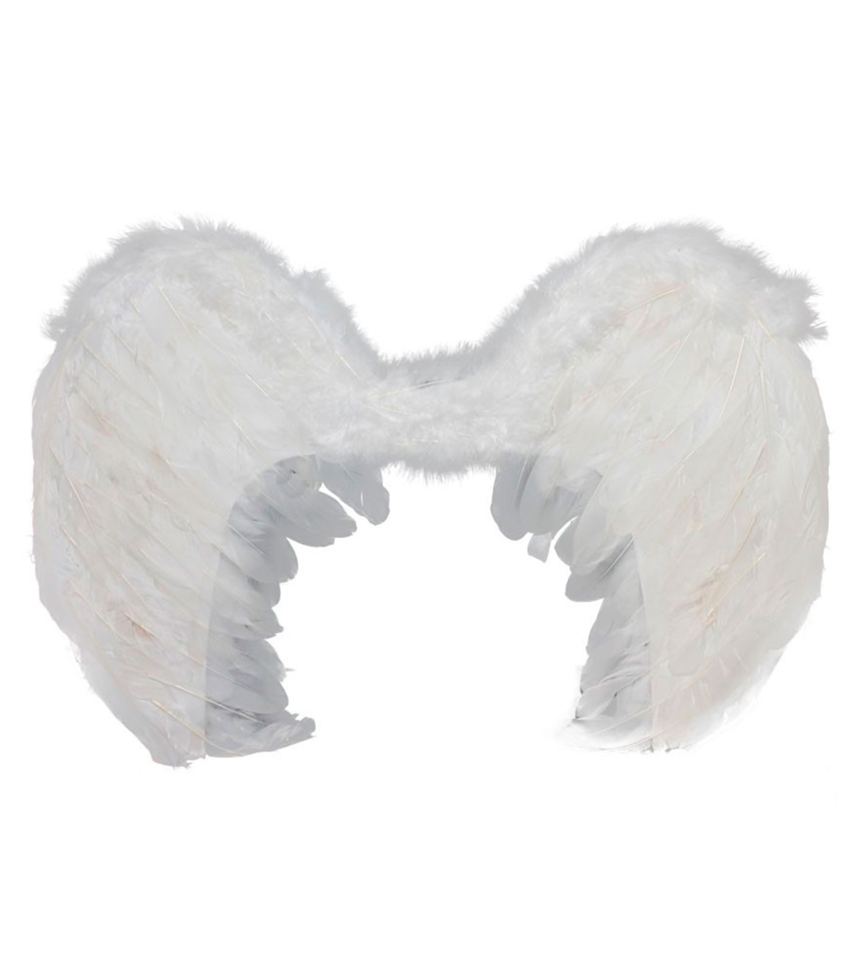 Tradineur - Alas de ángel con plumas y tirantes elásticos, complemento para  disfraz de Halloween, carnaval, cosplay, fiestas, na