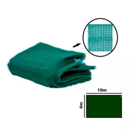 Tradineur - Malla para recogida aceitunas, polietileno de alta densidad, red de recolección de frutos, resistente y duradera, li