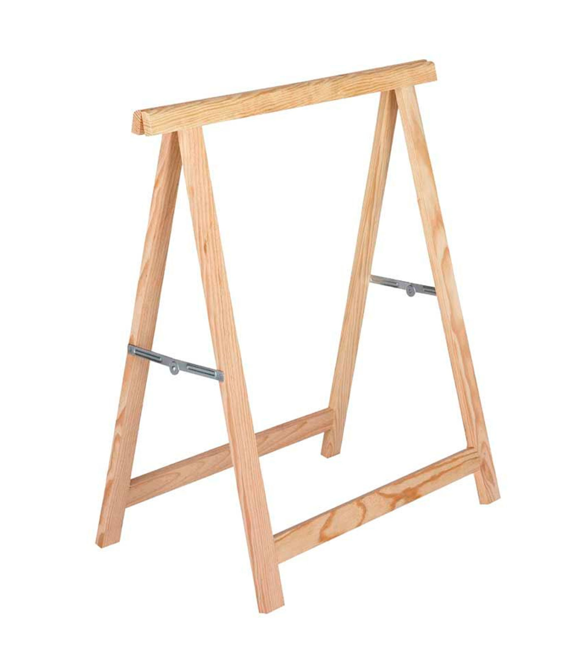 Tradineur - Caballete de madera plegable para carpintería, soporte montar  tableros, mesa cortar madera, taller, bricolaje, 75 x