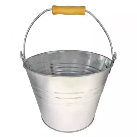 Cubo Metálico 8L con Asa de Madera – Resistente y Versátil Cubo Metálico 8L con Asa de Madera – Resistente y Versátil