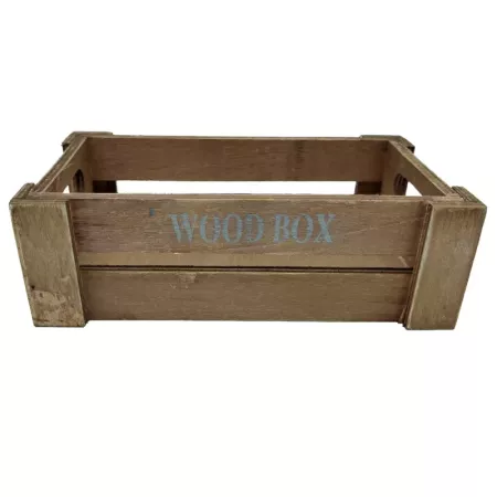 Caja de madera Wood Box 22x12x7 cm marrón multiusos Caja de madera Wood Box 22x12x7 cm marrón multiusos