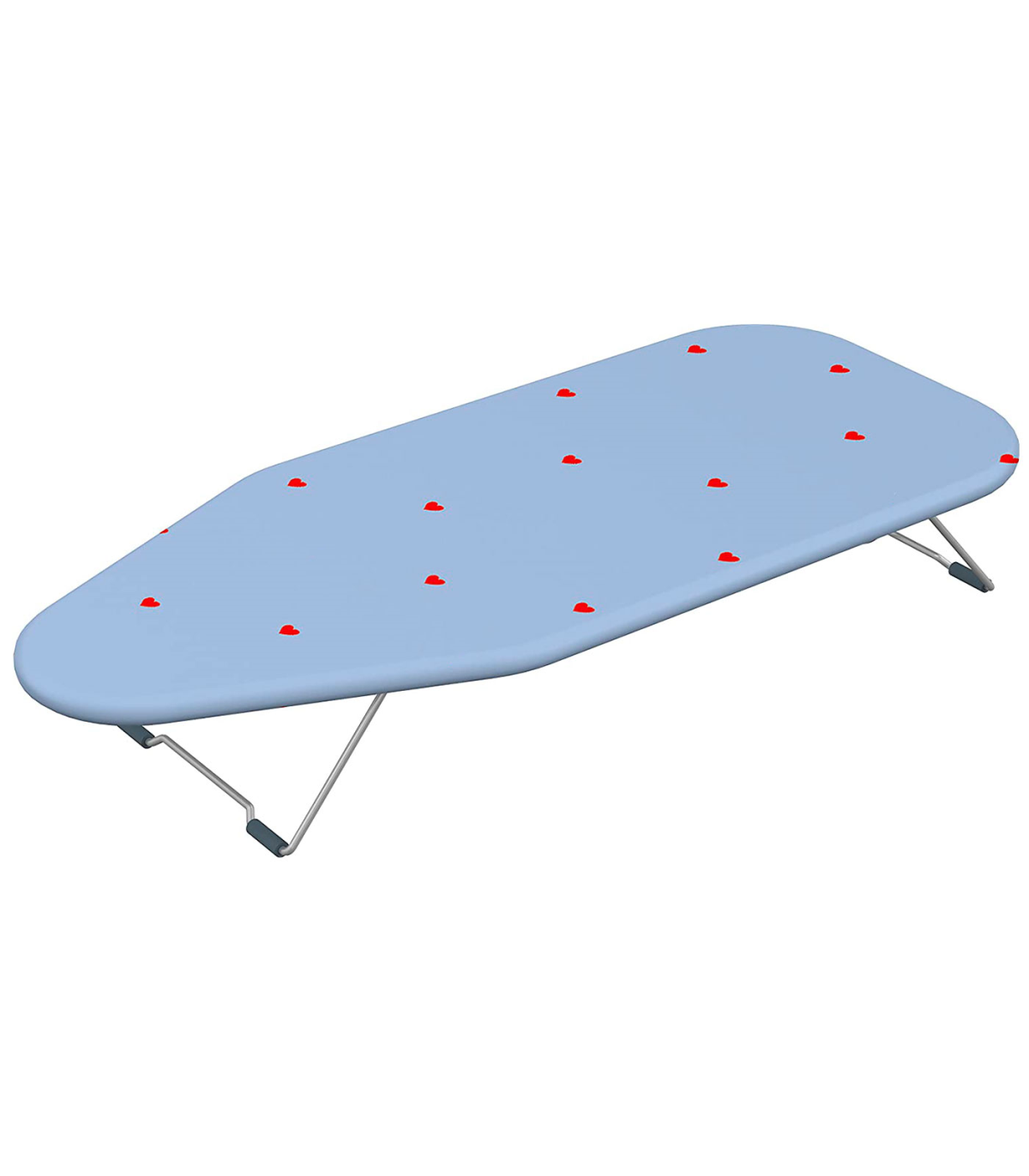 Tradineur - Tabla de planchar de metal y espuma, altura ajustable, soporte  para plancha, patas antideslizantes, 110 x 32 x 90 