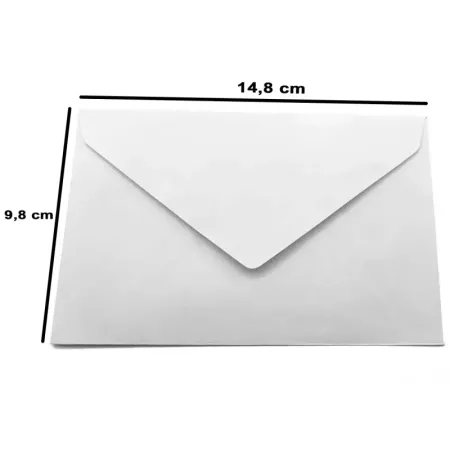 Pack 15 Sobres Biodegradables 9,8x14,8 cm Triangular Pack 15 Sobres Biodegradables 9,8x14,8 cm Triangular