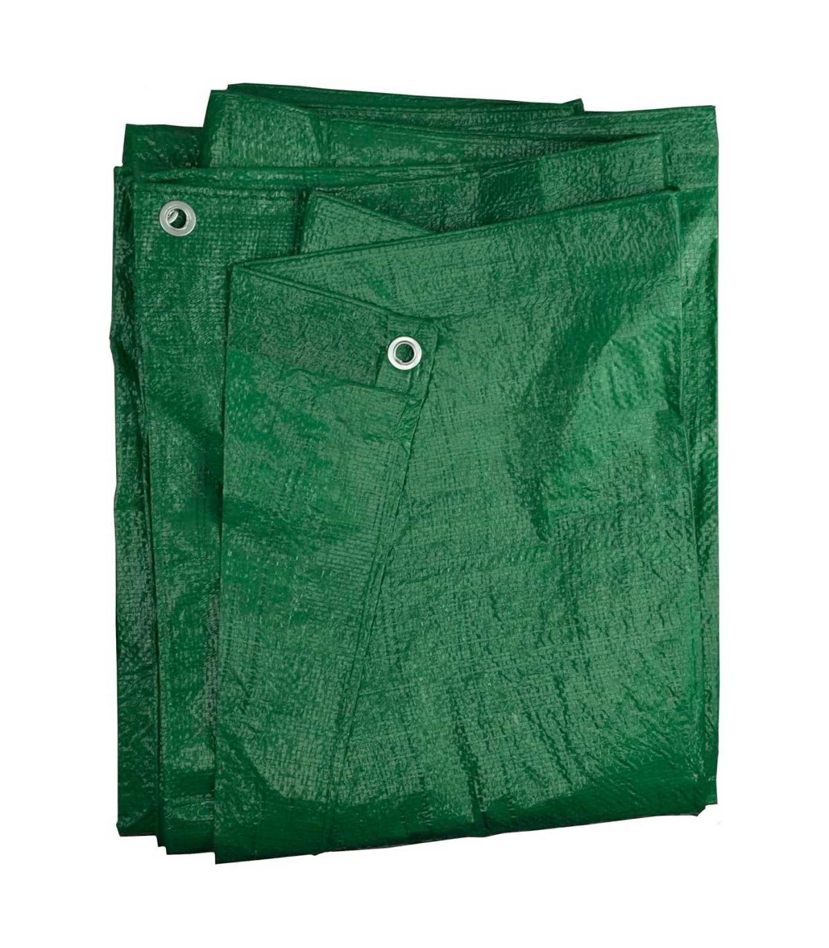 Mochila de lona 2 bolsillos de lona de color verde resistente