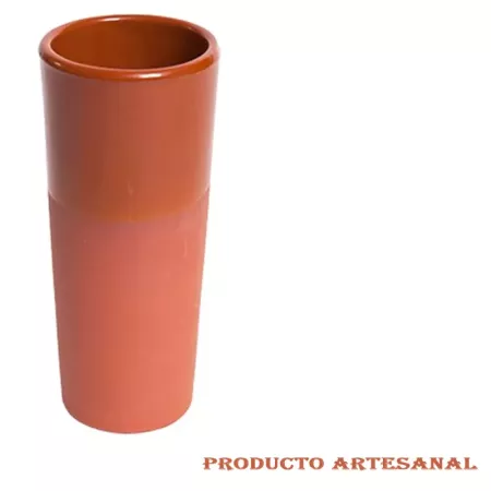 Vaso Artesanal de Barro 330 ml | Tradición y Estilo