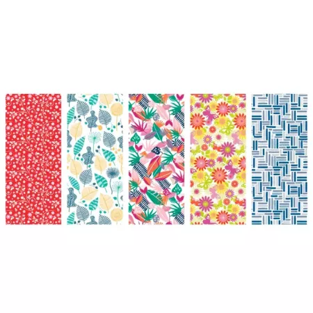 Papel de regalo 0,7x2 m diseños aleatorios para todo año Papel de regalo 0,7x2 m diseños aleatorios para todo año