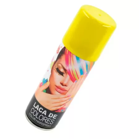 Tradineur - Laca para pelo en spray para halloween - Cantidad: 125 ml - Accesorio para disfraz de carnaval, fiestas, cosplay, cu