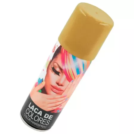 Tradineur - Laca para pelo en spray para halloween - Cantidad: 125 ml - Accesorio para disfraz de carnaval, fiestas, cosplay, cu