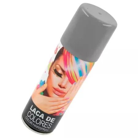 Tradineur - Laca para pelo en spray para halloween - Cantidad: 125 ml - Accesorio para disfraz de carnaval, fiestas, cosplay, cu