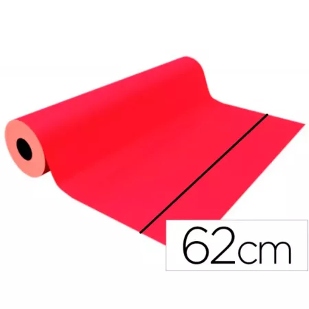 Bobina papel regalo rojo 62x80m ideal cumpleaños y Navidad Bobina papel regalo rojo 62x80m ideal cumpleaños y Navidad