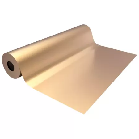 Bobina Papel Regalo Dorado 62 cm x 80 m Para Cumpleaños y Navidad Bobina Papel Regalo Dorado 62 cm x 80 m Para Cumpleaños y Navidad