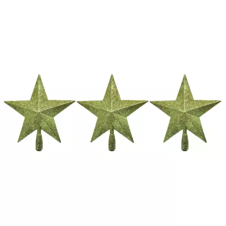 Estrella Dorada Navidad 28 cm para Punta de Árbol Decorativa