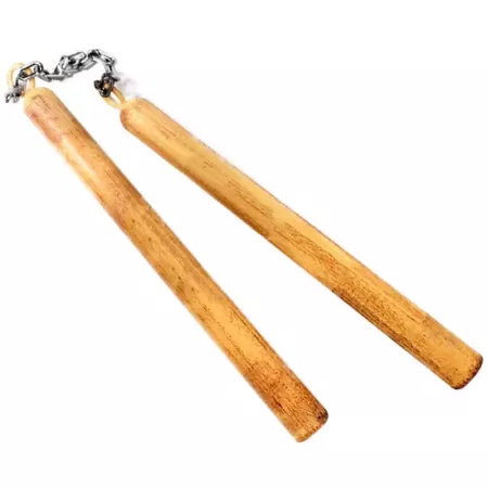Tradineur - Barra doble con cadena, plástico, complemento para disfraces, carnaval, Halloween, cosplay, adulto, 89 cm