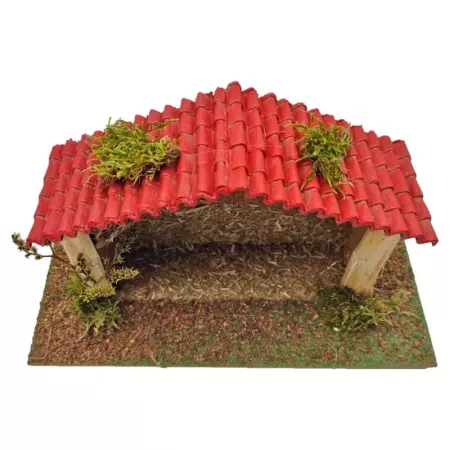 Portal Belén Realista 14,5x26,5x10 cm, Pintado a Mano Portal Belén Realista 14,5x26,5x10 cm, Pintado a Mano