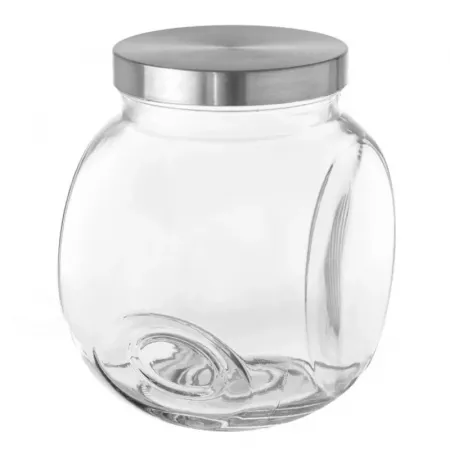 Tarro de Cristal 2300 ml con Tapa Metálica y Rosca Fácil Tarro de Cristal 2300 ml con Tapa Metálica y Rosca Fácil