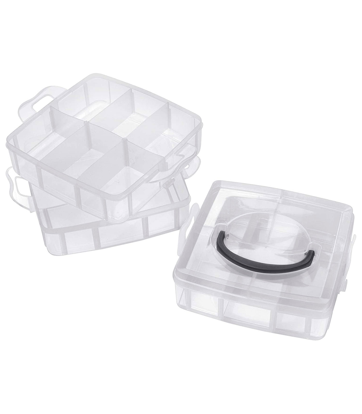 Caja multiusos de plastico con asa 385X230X175 mm (154511)
