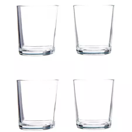 Pack 4 Vasos de Cristal 29,5 cl | Elegantes y Duraderos Pack 4 Vasos de Cristal 29,5 cl | Elegantes y Duraderos