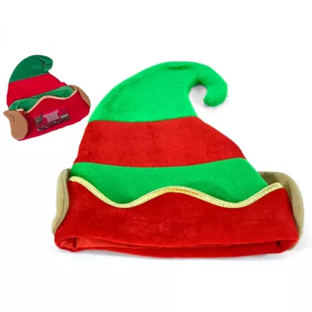 Pack 2 Gorros de Elfo Unisex Rojo y Verde - Navidad 2024 Pack 2 Gorros de Elfo Unisex Rojo y Verde - Navidad 2024
