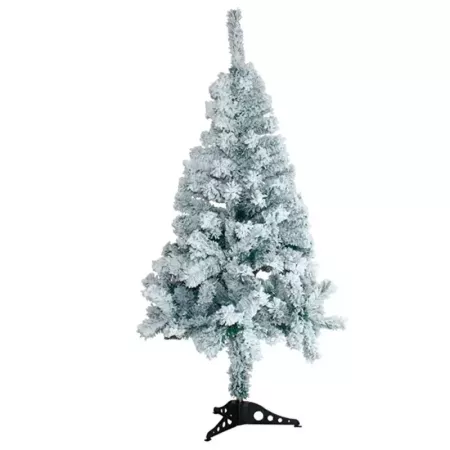 Árbol de Navidad Nevado 90 cm - Pino Blanco Fácil Montaje