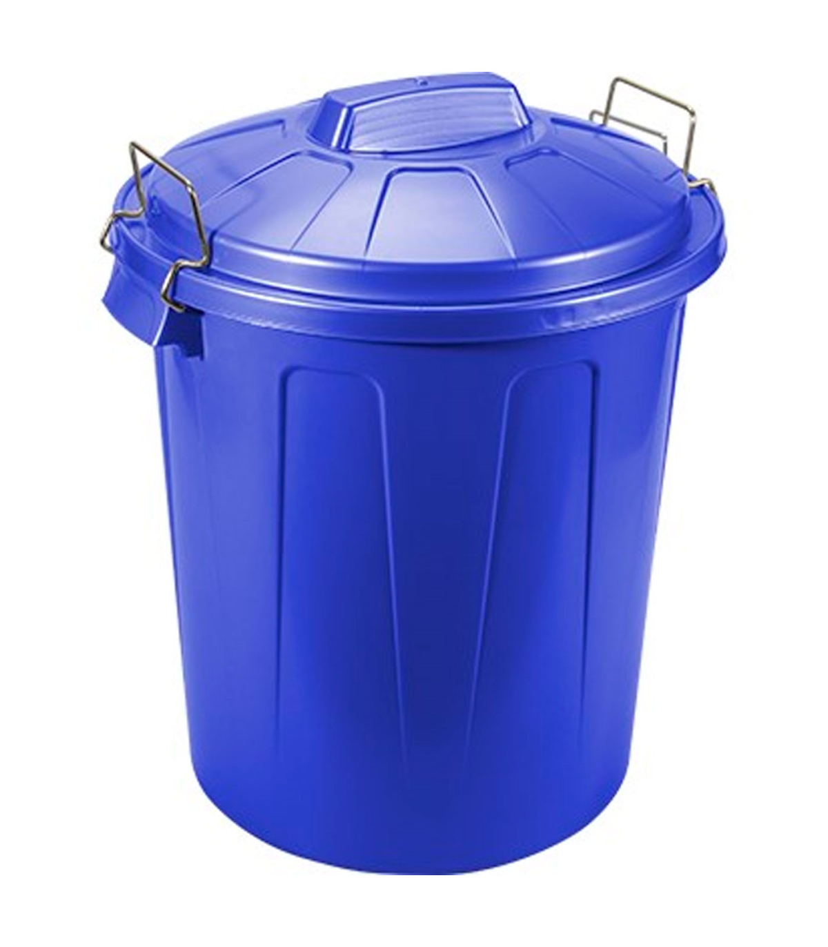 Cubo de basura para reciclar 25 litros color naranja 21.5 x 36 x 51 cm