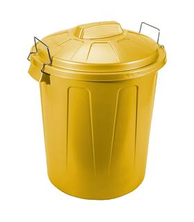 Cubo de basura con 4 compartimentos - Officine Gullo
