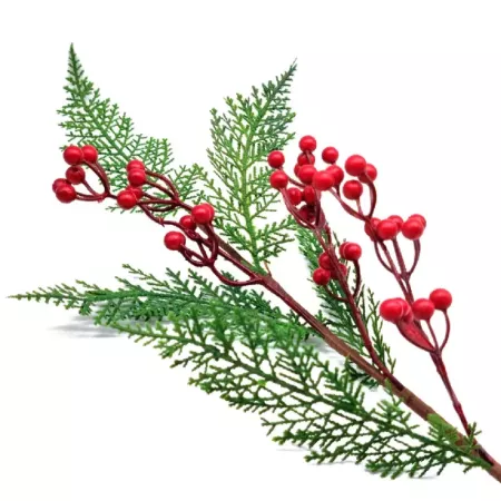 Pack 2 Varas Pino con Acebo Navidad 65 cm Surtido Pack 2 Varas Pino con Acebo Navidad 65 cm Surtido
