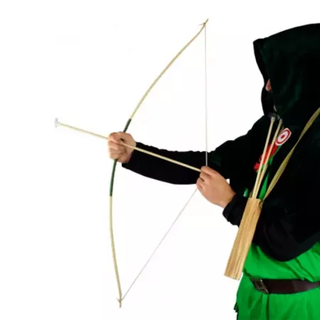 Arco 104 cm con Flechas y Carcaj – Perfecto para Disfraces Arco 104 cm con Flechas y Carcaj – Perfecto para Disfraces