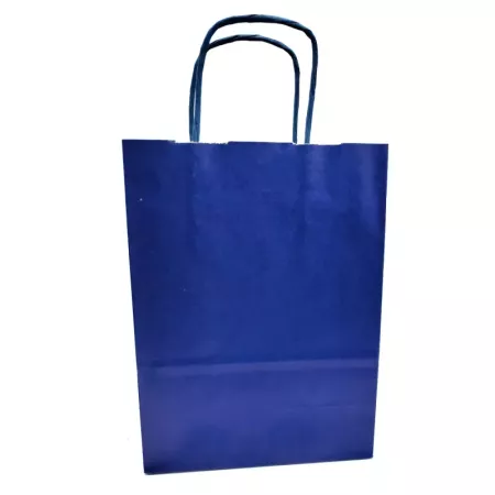 Pack 50 Bolsas Kraft Azul 32x40 cm para Regalos Navidad Pack 50 Bolsas Kraft Azul 32x40 cm para Regalos Navidad