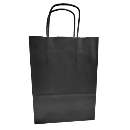 Pack 50 Bolsas Kraft Negras M 27x37 cm Ideal Regalos Navidad Pack 50 Bolsas Kraft Negras M 27x37 cm Ideal Regalos Navidad