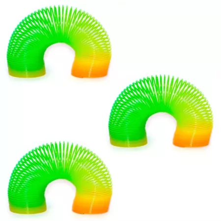 Pack 3 Muelles Elásticos Multicolor - Juguete Ideal Niños Pack 3 Muelles Elásticos Multicolor - Juguete Ideal Niños