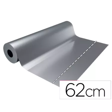 Bobina Papel Regalo Gris 62 cm x 80 m - Envoltura Perfecta Bobina Papel Regalo Gris 62 cm x 80 m - Envoltura Perfecta