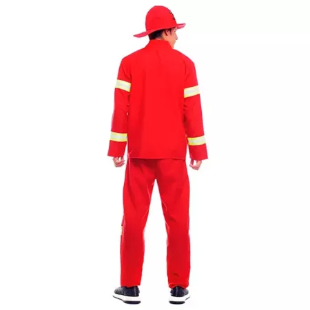 Disfraz Bombero Adulto Talla L | Incluye Sombrero y Ropa