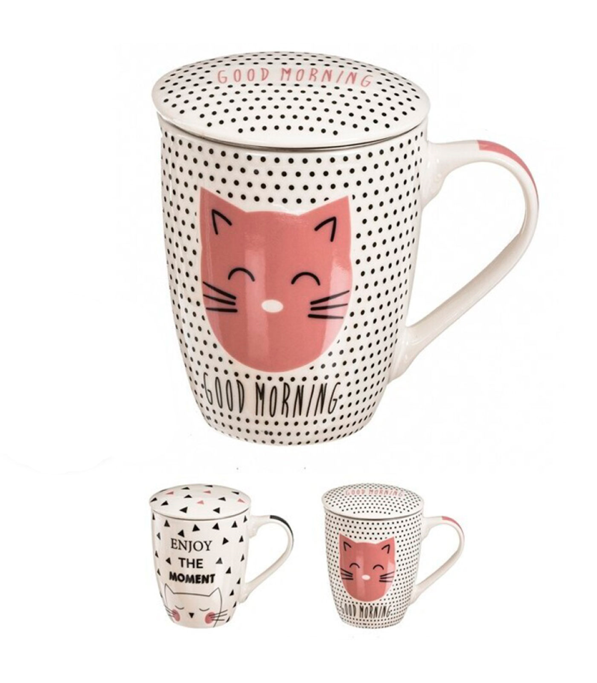 Comprar Taza de té con filtro de cerámica, vaso Simple de gran