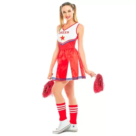 Disfraz Animadora Mujer Talla L | Ideal Carnaval y Halloween