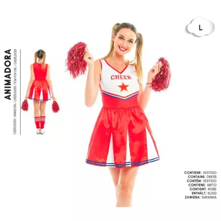 Disfraz Animadora Mujer Talla L | Ideal Carnaval y Halloween