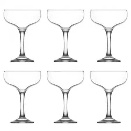 Set 6 Copas Cava Cristal Liso 235 ml Elegantes y Lavavajillas Set 6 Copas Cava Cristal Liso 235 ml Elegantes y Lavavajillas