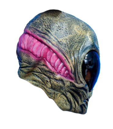 Mascara Alien fluor con tela - Comprar por Mayor