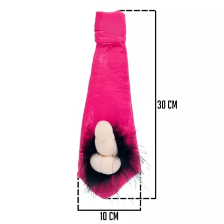 Tradineur - Pack de 5 corbatas de despedida de soltera - Incluye goma para colgar - Ideal para fiestas de despedida, carnaval y