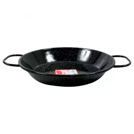 Paellera Esmaltada 18 cm con Asas, Doble Esmalte y Base Antiadherente Paellera Esmaltada 18 cm con Asas, Doble Esmalte y Base Antiadherente