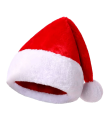 Tradineur - Gorros navideños de Santa Claus - Fabricado 100% en poliéster - Disfraces para navidad - 47 x 30 cm - Talla Adulta