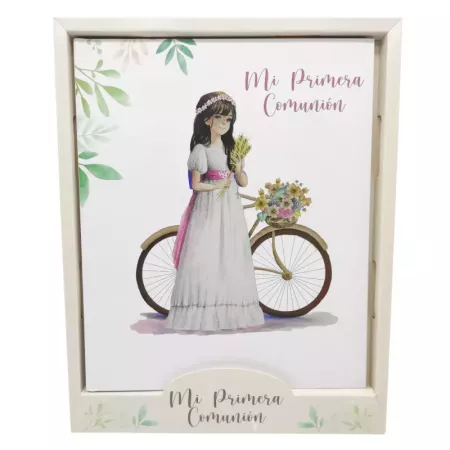 Libro Primera Comunión Niña Bicicleta: Tapa Dura y Fotos