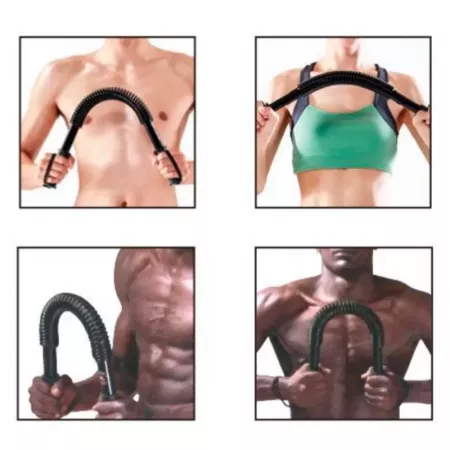 Barra Musculación Flexible 50 kg Portátil para Fitness Barra Musculación Flexible 50 kg Portátil para Fitness
