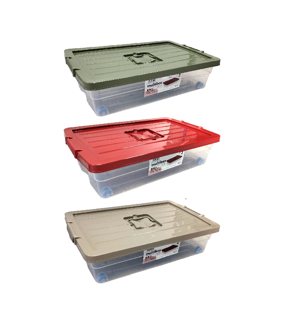 Tradineur - Caja de plástico con tapa - N.º 28 transparente - cajón de  almacenaje, ordenación, almacenamiento, objetos - 7,5 lit