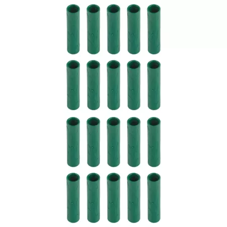 Tradineur - Pack de 20 Extensores para tutores de 16 mm - Diseño con relieve - Fabricado en Plástico - Accesorio para tutores de