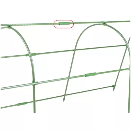 Pack 20 Extensores Verdes 11 mm para Tutores de Jardín Resistente
