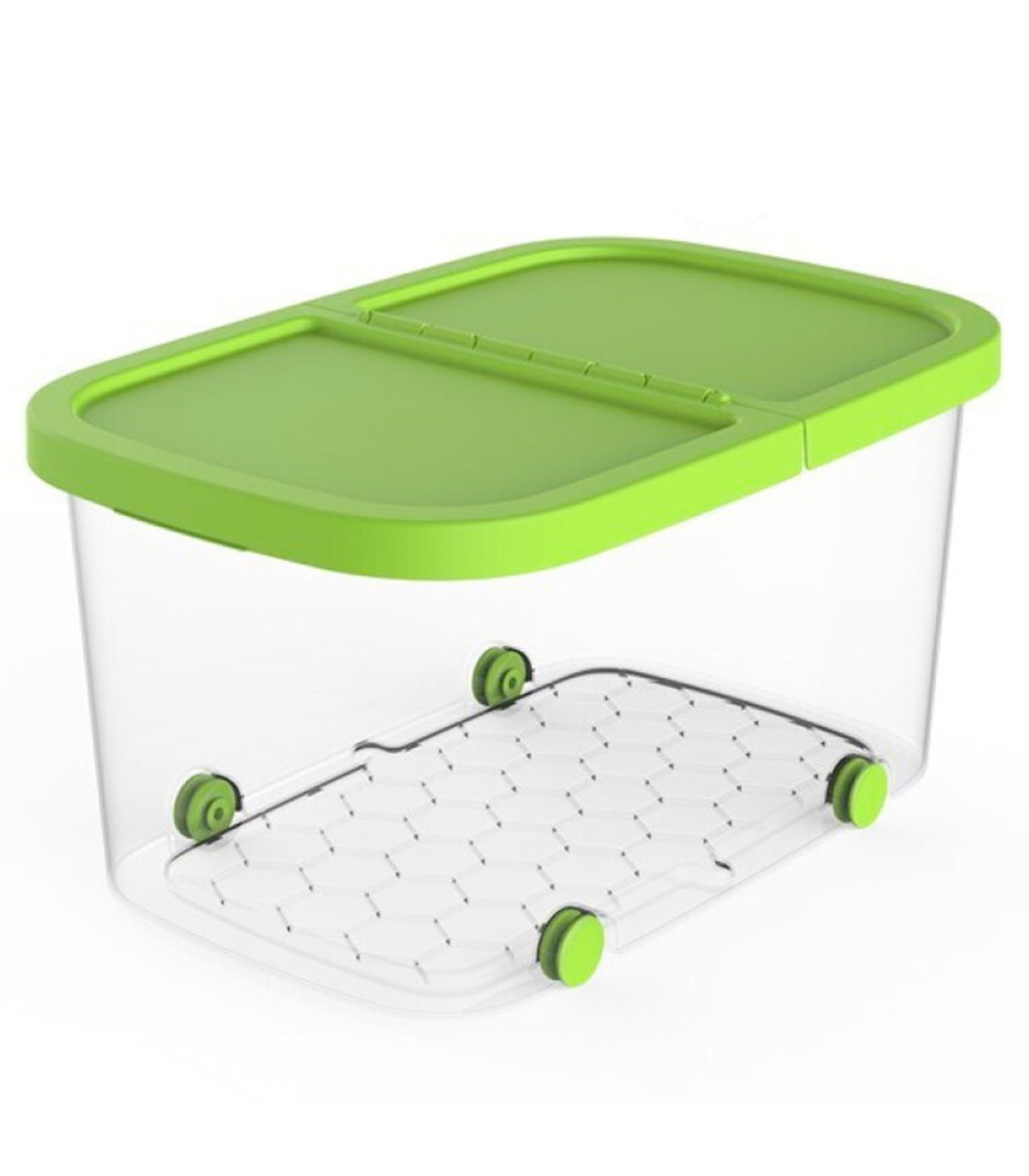 Tradineur - Caja organizadora de plástico con 10 compartimentos y 6  separadores removibles, almacenaje de tornillos, tuercas, ac