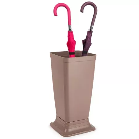 Paragüero Moderno Wet de Plástico 51,5x26x26 cm Topo