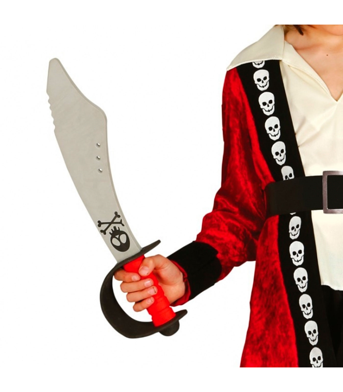 Juego de dos espadas de espuma pirata de 30 pulgadas, perfectas para  cosplay, juegos de rol y accesorios de disfraces de Halloween. Espadas de