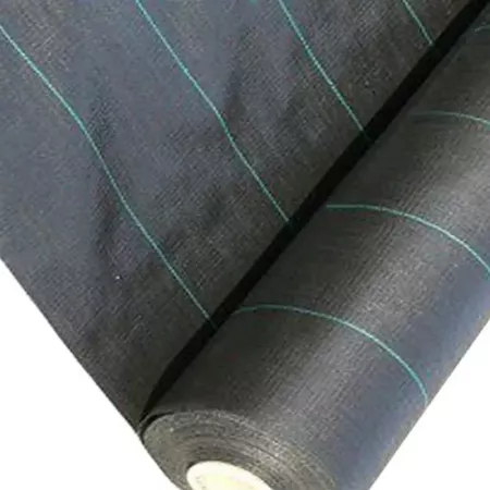 Tradineur - Malla antihierbas, tela protectora contra malas hierbas en rollo, polipropileno, permeable, resistente al desgaste y
